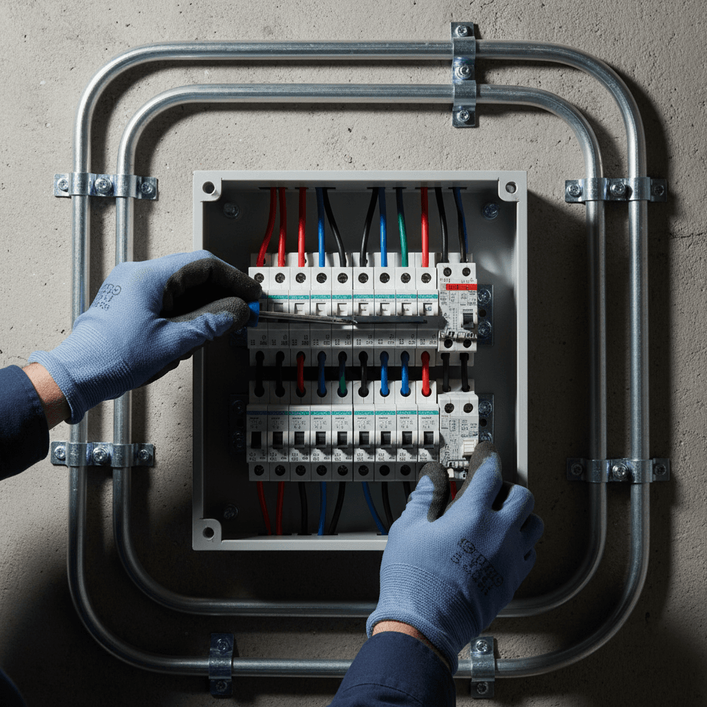 Pasang MCB dan panel box
