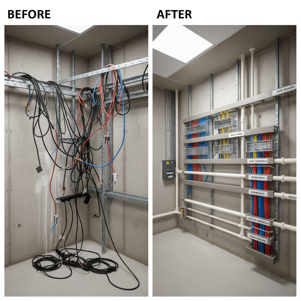 Rapihin & organisir kabel berantakan