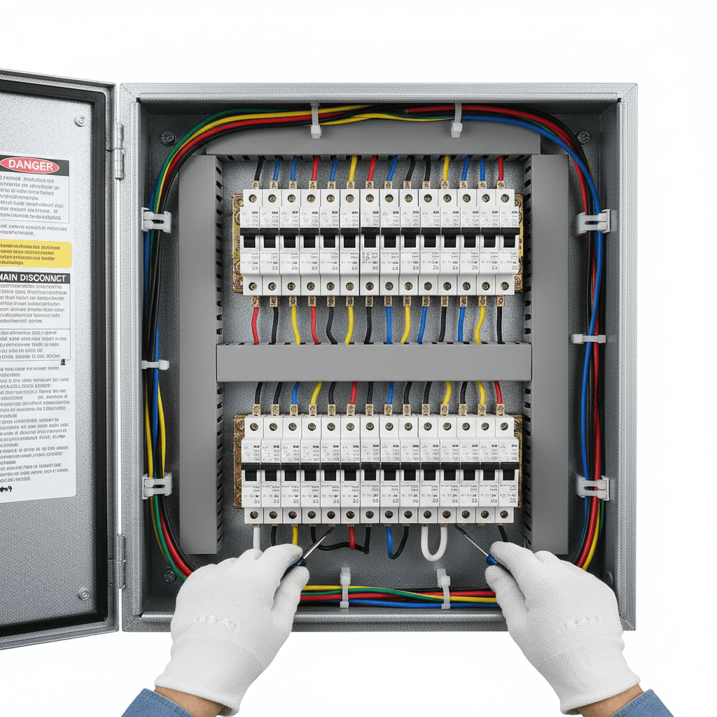 Pasang MCB & box panel